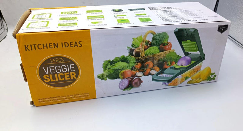 Vegetable cutter chopper and slicer.(6 in 1)                                              Free delivery all over KSA